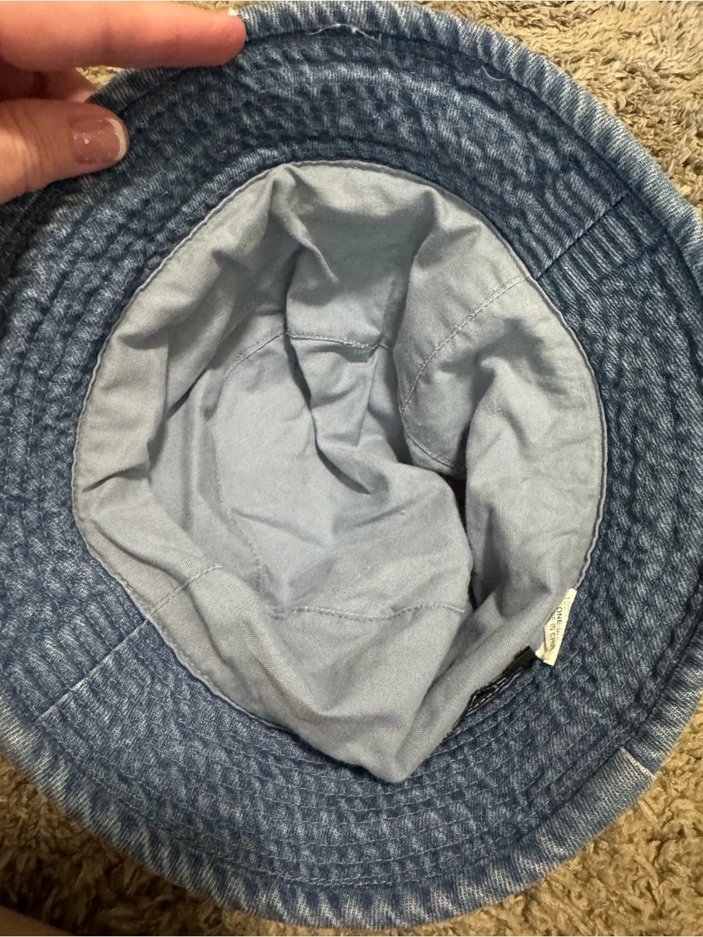 Xhilaration Blue Denim Bucket Hat – One Size Fits Most